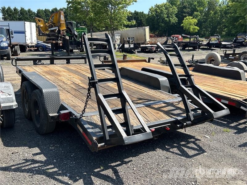 16 ft T/A Equipment Trailer Remolques para transporte de vehículos