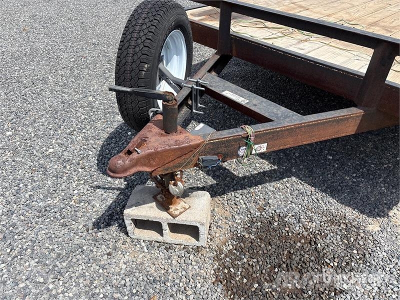  16 ft T/A Equipment Trailer Biltransporter henger