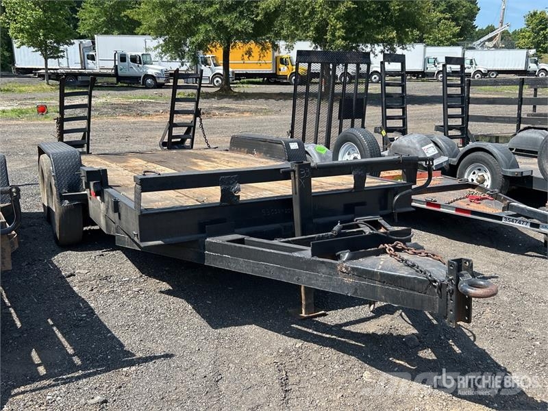 16 ft T/A Equipment Trailer Remolques para transporte de vehículos
