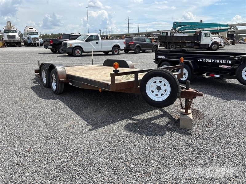  16 ft T/A Equipment Trailer Biltransporter henger