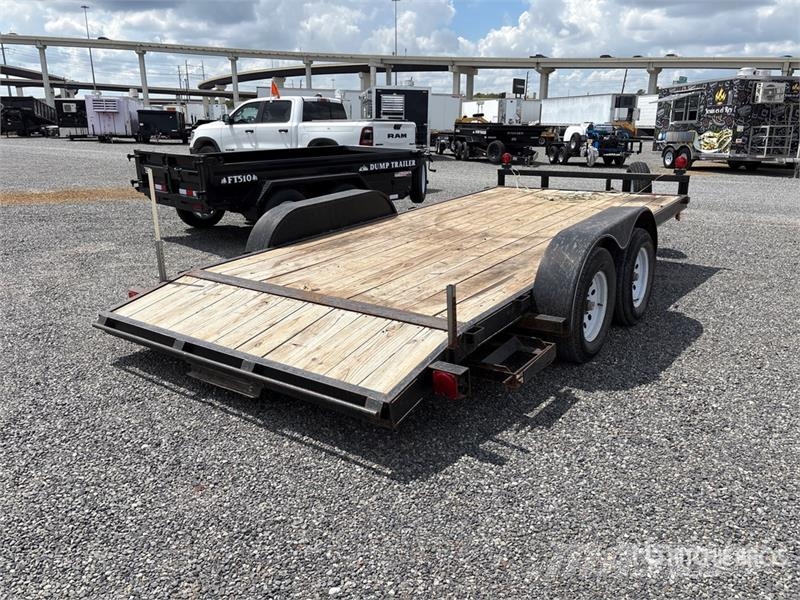  16 ft T/A Equipment Trailer Biltransporter henger