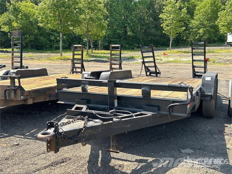 16 ft T/A Equipment Trailer Remolques para transporte de vehículos