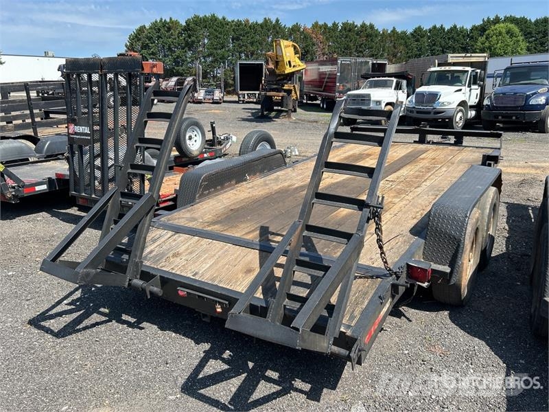 16 ft T/A Equipment Trailer Remolques para transporte de vehículos