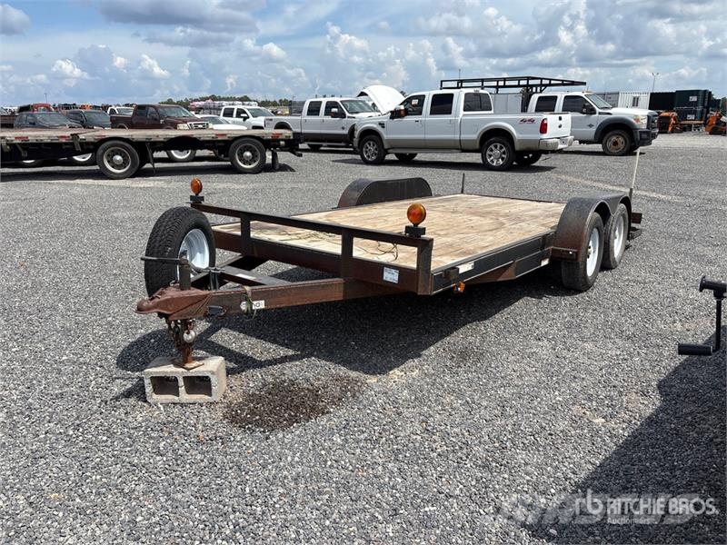  16 ft T/A Equipment Trailer Biltransporter henger