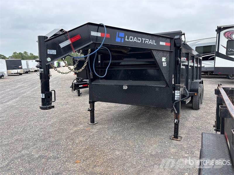 16 ft T/A Gooseneck Dump Utility Trailer Kipper