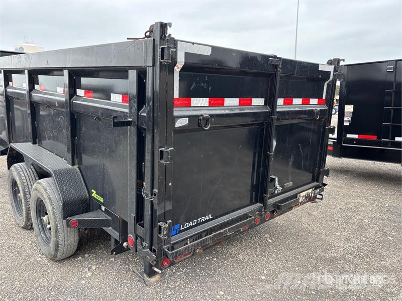 16 ft T/A Gooseneck Dump Utility Trailer Kipper
