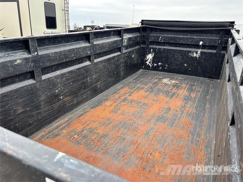 16 ft T/A Gooseneck Dump Utility Trailer Kipper