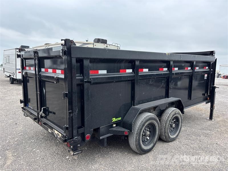 16 ft T/A Gooseneck Dump Utility Trailer Kipper
