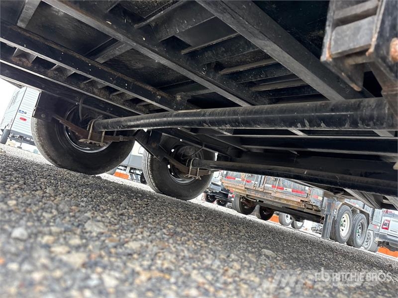 16 ft T/A Gooseneck Dump Utility Trailer Kipper