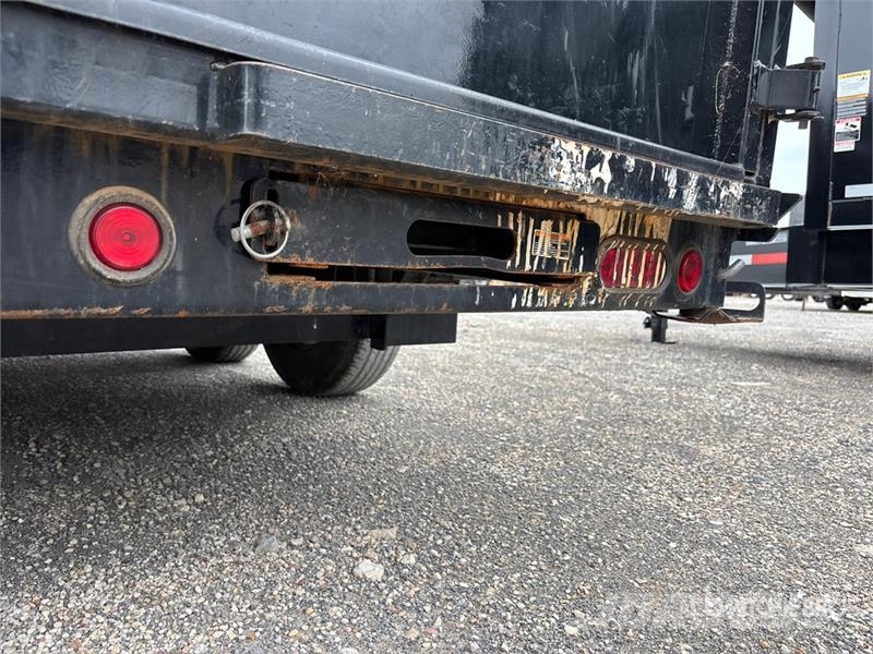 16 ft T/A Gooseneck Dump Utility Trailer Kipper