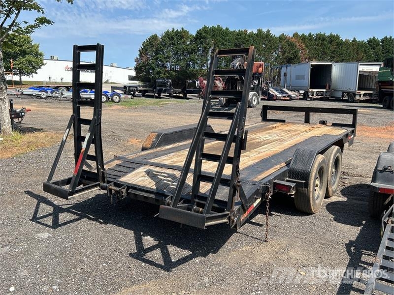 18 ft T/A Equipment Trailer Remolques para transporte de vehículos