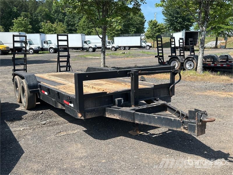 18 ft T/A Equipment Trailer Remolques para transporte de vehículos