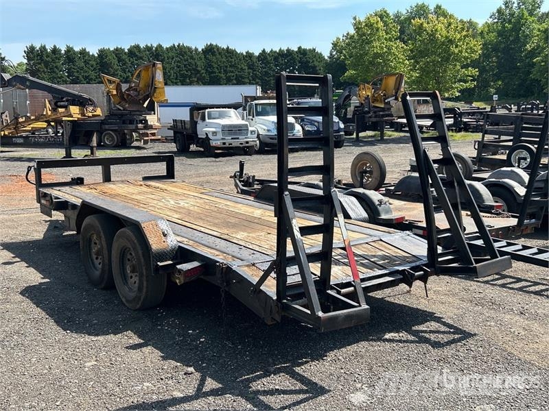 18 ft T/A Equipment Trailer Remolques para transporte de vehículos