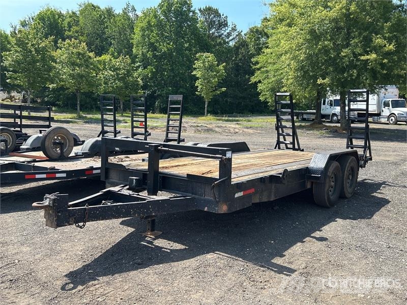 18 ft T/A Equipment Trailer Remolques para transporte de vehículos