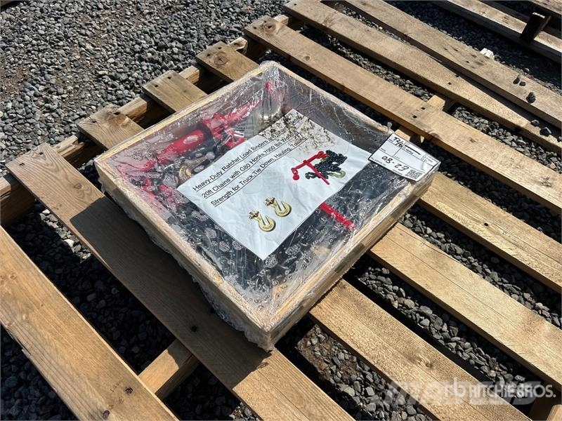  20 ft Heavy-Duty Ratchet Load Binders and Chains S Other components