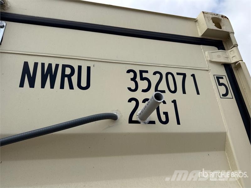 20 ft Skid-Mounted Mobile Office Storage Container Kontenery magazynowe
