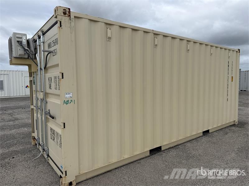 20 ft Skid-Mounted Mobile Office Storage Container Kontenery magazynowe