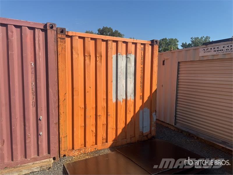  20 ft Standard Conex Box 329691-6 I With Orange  f Kontejnerji za skladiščenje
