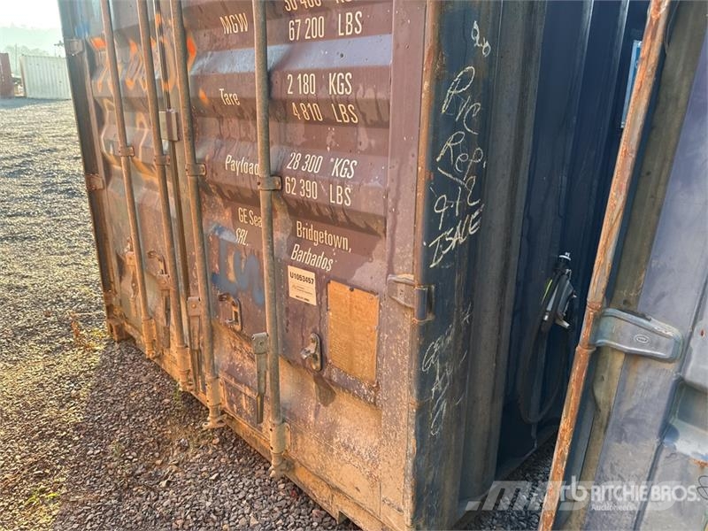20 ft Standard Conex Box 145353-6 ft Storage Cont Kontejnerji za skladiščenje