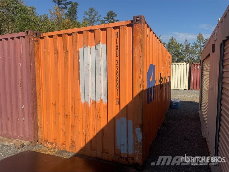  20 ft Standard Conex Box 329691-6 I With Orange  f Kontejnerji za skladiščenje