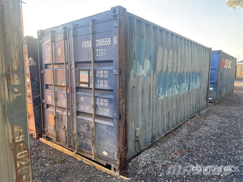 20 ft Standard Conex Box C-22 (0559-8) ft Storage Kontejnerji za skladiščenje