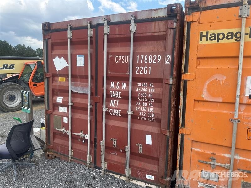  20 ft Standard Conex Box 178829-2  ft Storage Cont Kontejneri za skladištenje