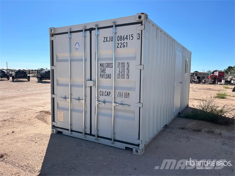 20 ft Standard Multi-Door ft 1 in insulated Stora Lagercontainere