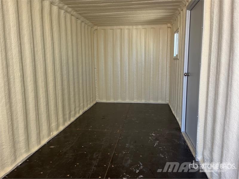 20 ft Standard Multi-Door ft 1 in insulated Stora Lagercontainere