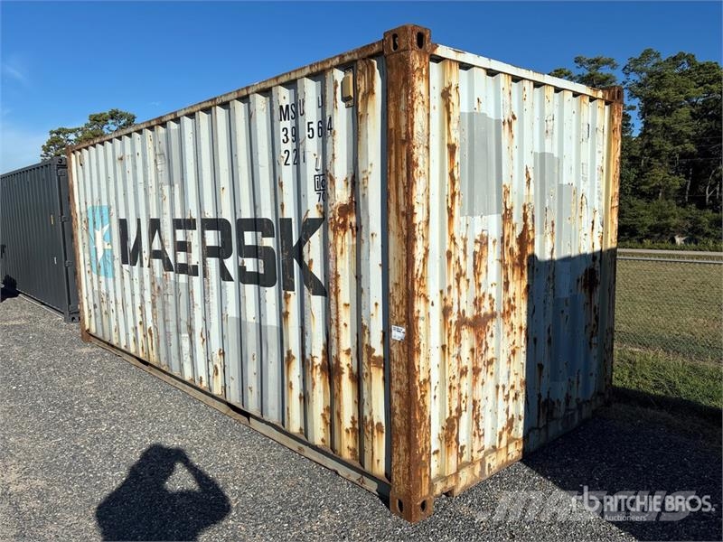 20 ft Standard Storage Container Uzglabāšanas konteineri