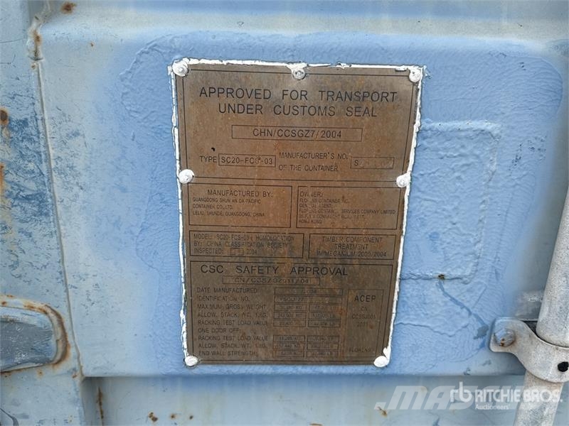 20 ft Standard Storage Container Lagerbehälter