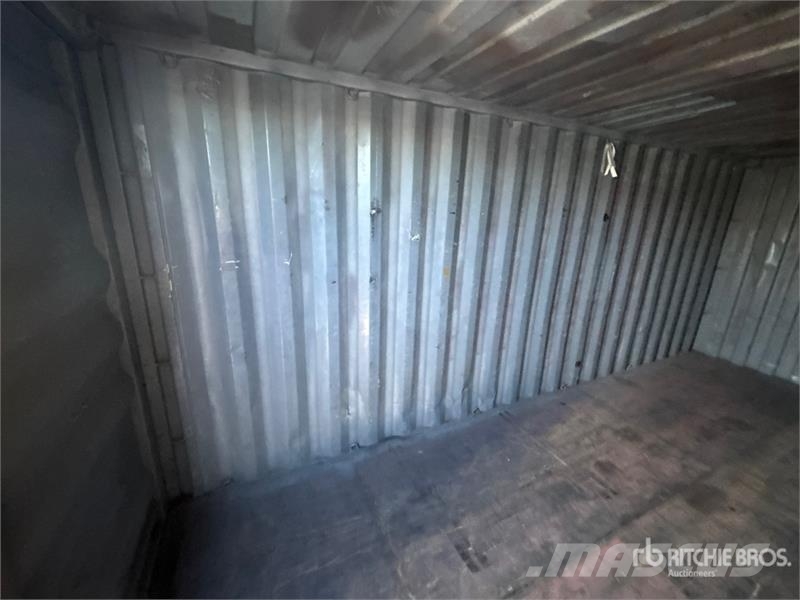 20 ft Standard Storage Container Uzglabāšanas konteineri
