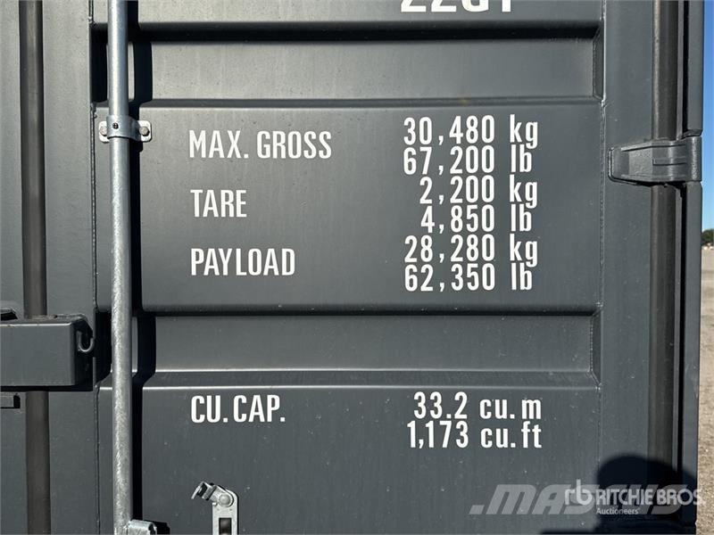 20 ft Standard Storage Container Contenedores de almacenamiento