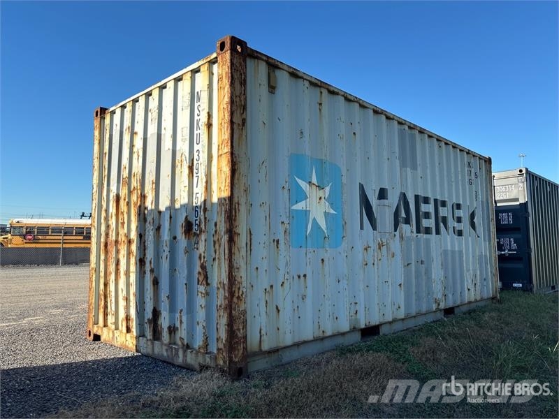 20 ft Standard Storage Container Uzglabāšanas konteineri