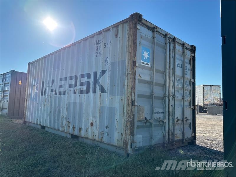 20 ft Standard Storage Container Uzglabāšanas konteineri