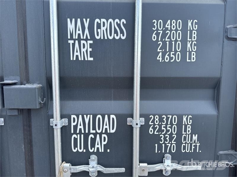 20 ft Standard Storage Container (Unused) Containere pentru depozitare