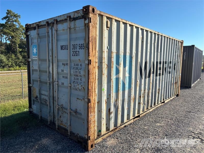 20 ft Standard Storage Container Uzglabāšanas konteineri