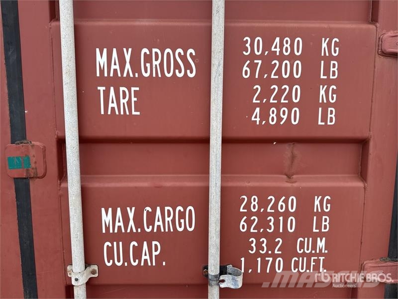 20 ft Standard Storage Container Lagerbehälter