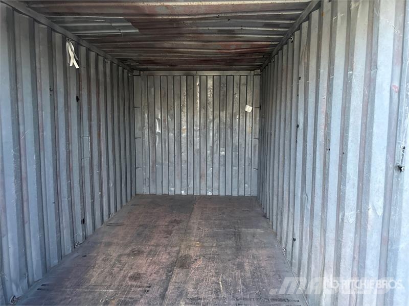 20 ft Standard Storage Container Uzglabāšanas konteineri