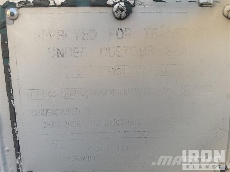 20 ft Storage Container Kontejnerji za skladiščenje