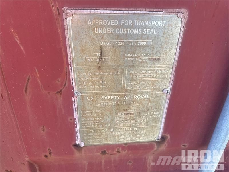 20 ft Storage Container Contenedores de almacenamiento