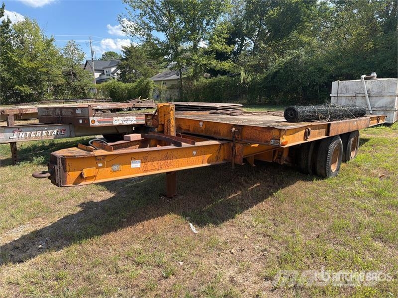  20 ft T/A Tandem Tilt Deck Trailer Низкорамные прицепы