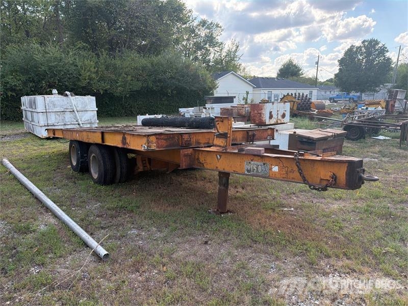  20 ft T/A Tandem Tilt Deck Trailer Низкорамные прицепы