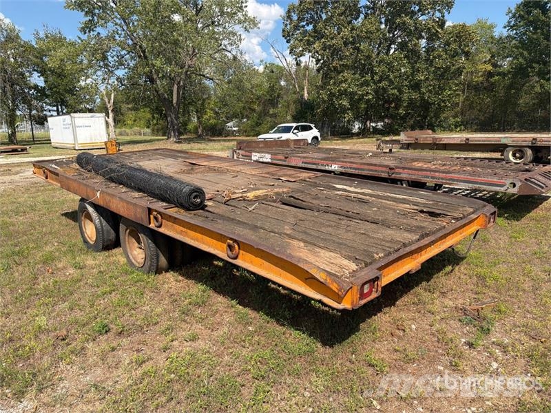  20 ft T/A Tandem Tilt Deck Trailer Низкорамные прицепы