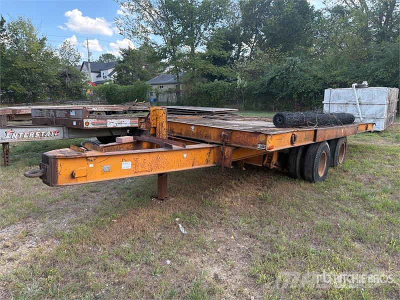  20 ft T/A Tandem Tilt Deck Trailer Низкорамные прицепы