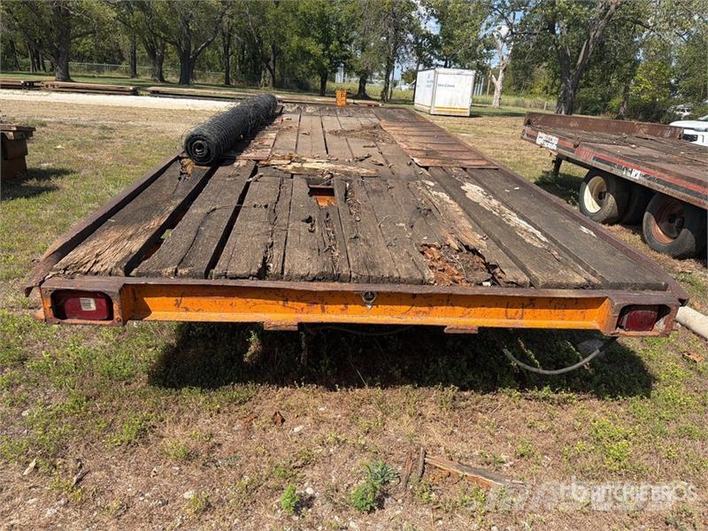  20 ft T/A Tandem Tilt Deck Trailer Низкорамные прицепы