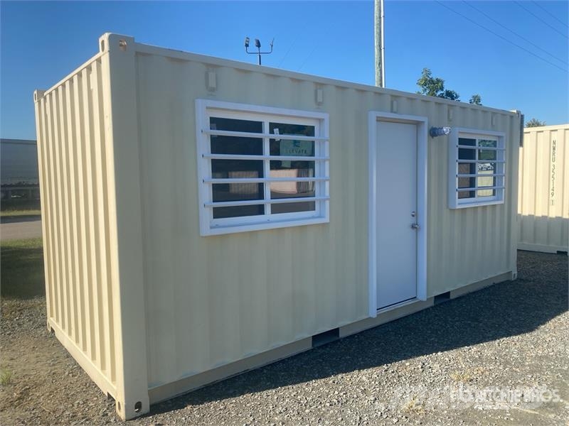  20 ft x 8 ft  ft x 8 ft Skid-Mounted Storage Conta 건설 장비 - 기타