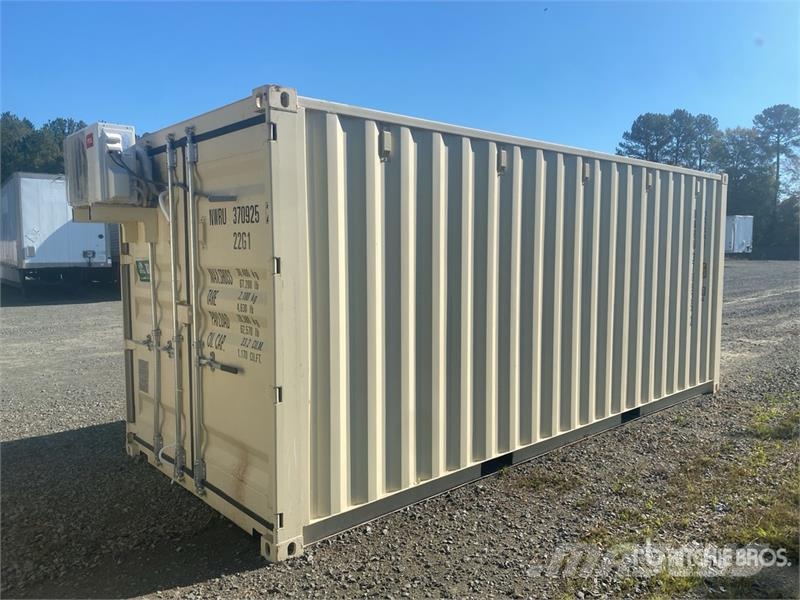  20 ft x 8 ft  ft x 8 ft Skid-Mounted Storage Conta 건설 장비 - 기타