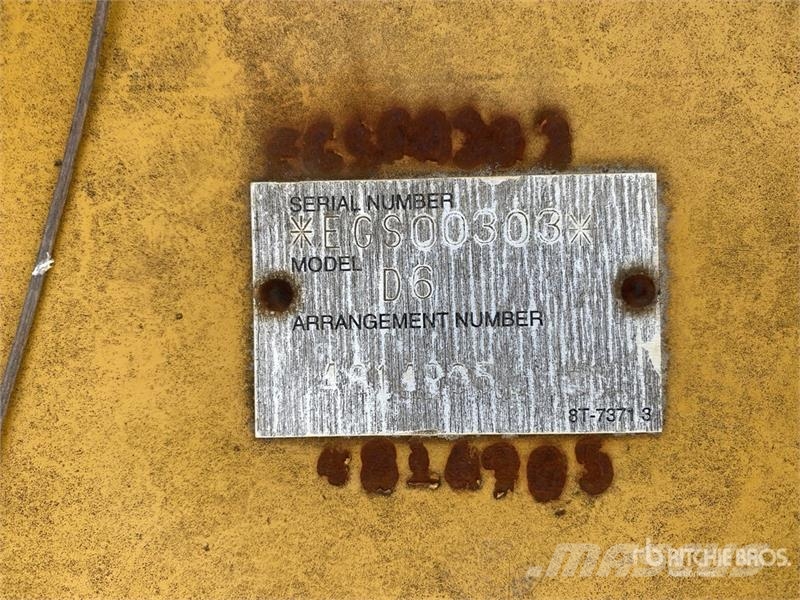 200 in PAT Dozer Blade - Fits Cat D6 Lâminas