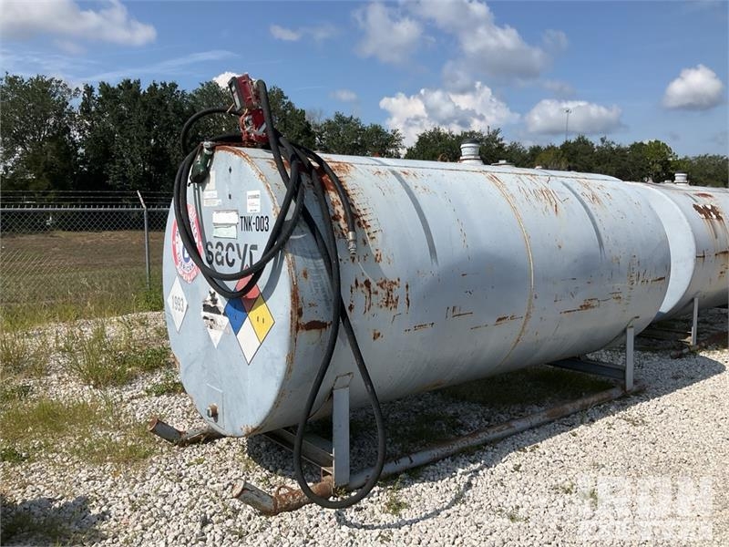 2000 gal Skid Mounted Steel Diesel Fuel Tank Réservoirs de carburant et d'additifs
