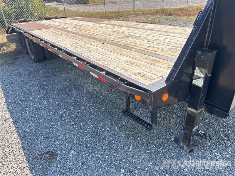 20000 lb 26 ft T/A Gooseneck 26 Flatbed Trailer Plato/keson prikolice